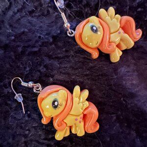 MLP Earrings Silver tone